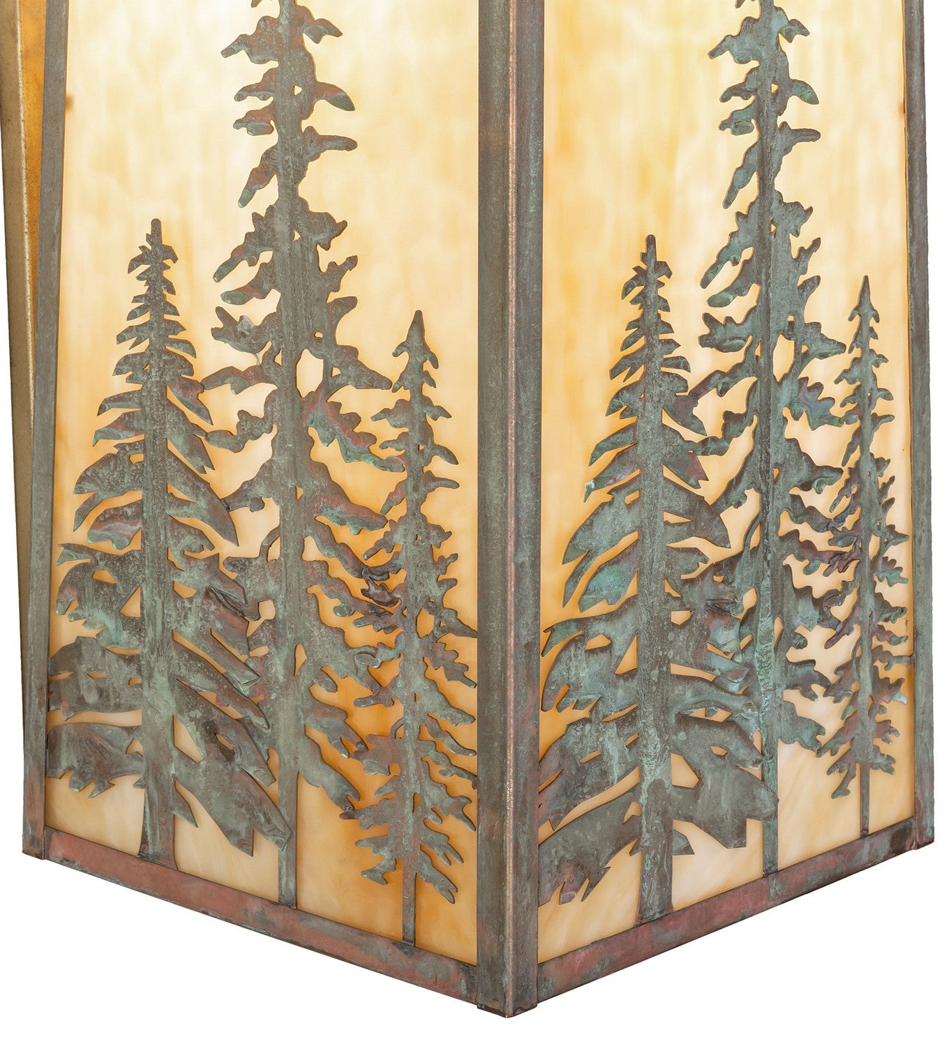 Meyda Tiffany - 272950 - One Light Wall Sconce - Stillwater - Verdigris