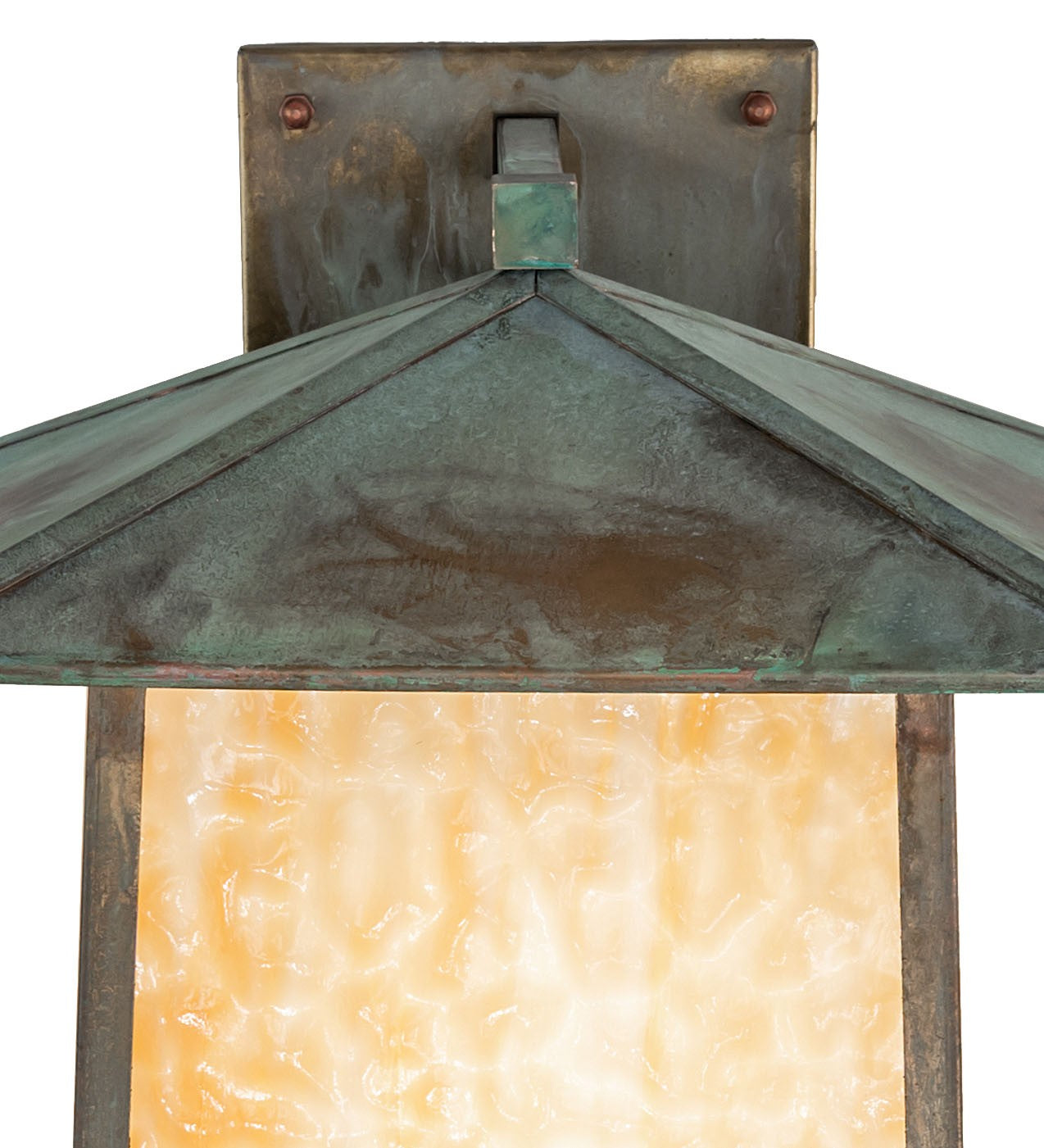 Meyda Tiffany - 272950 - One Light Wall Sconce - Stillwater - Verdigris