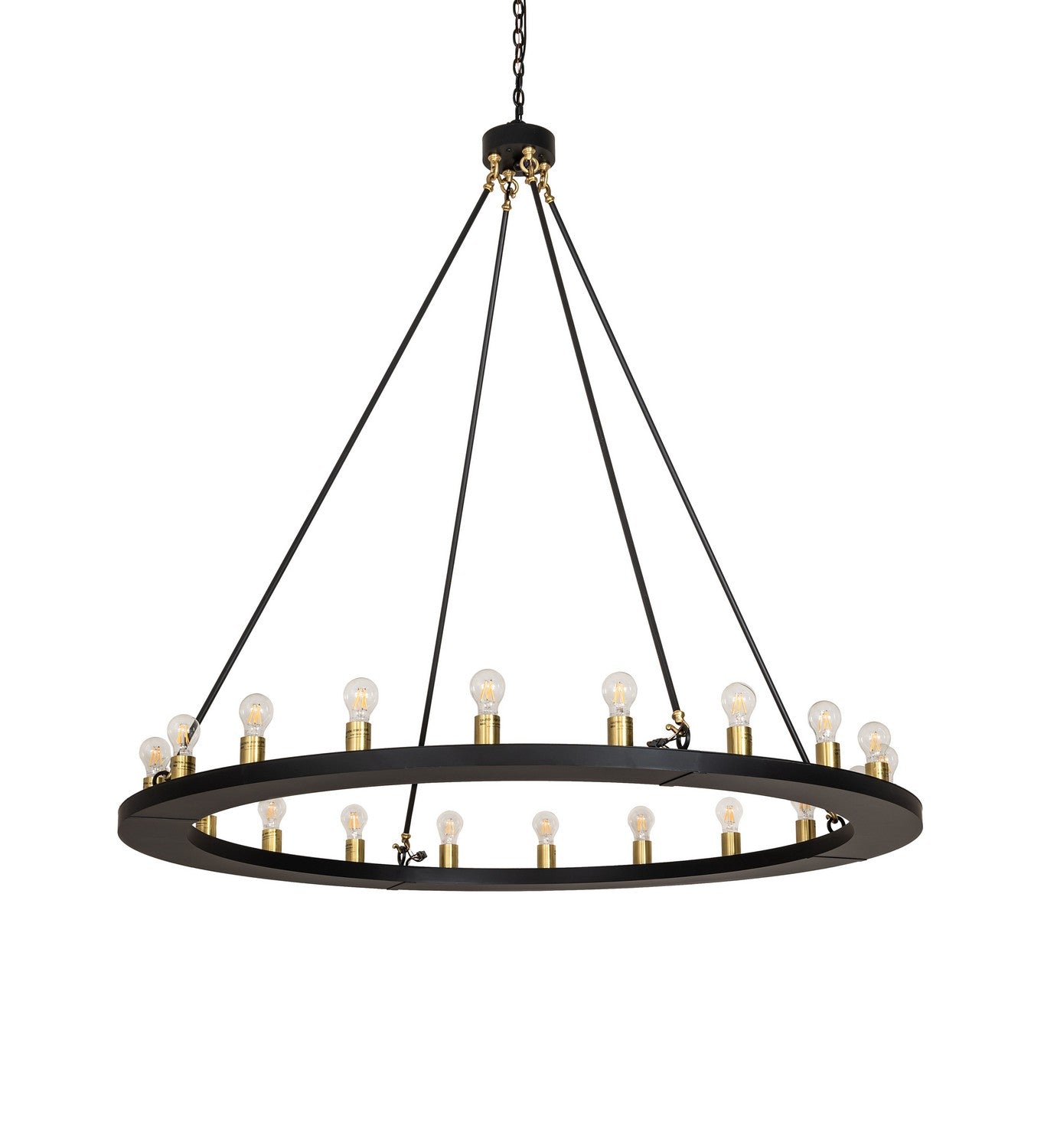 Meyda Tiffany - 273394 - 20 Light Chandelier - Loxley - Solar Black