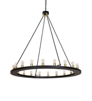 Meyda Tiffany - 273394 - 20 Light Chandelier - Loxley - Solar Black