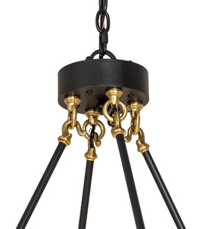 Meyda Tiffany - 273394 - 20 Light Chandelier - Loxley - Solar Black