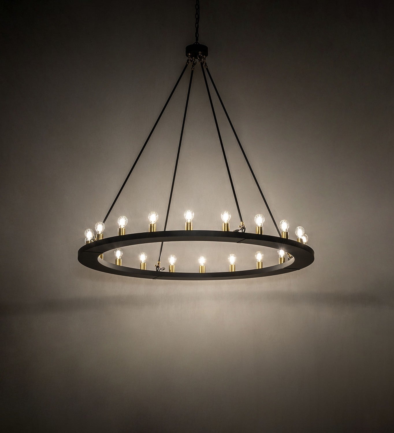 Meyda Tiffany - 273394 - 20 Light Chandelier - Loxley - Solar Black