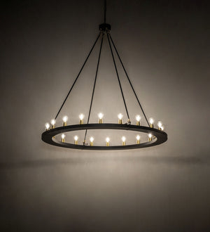 Meyda Tiffany - 273394 - 20 Light Chandelier - Loxley - Solar Black