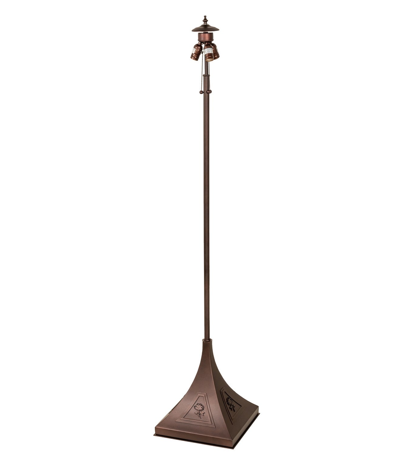 Meyda Tiffany - 273777 - Two Light Floor Lamp - Tiffany Poppy