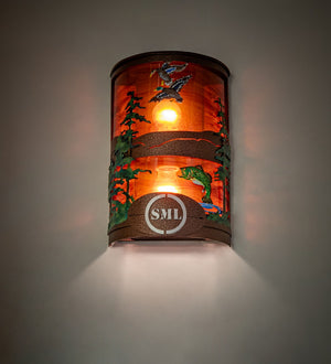 Meyda Tiffany - 273934 - Two Light Wall Sconce - Personalized - New Copper Vein