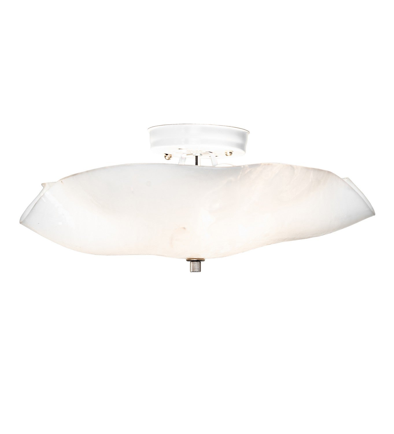 Meyda Tiffany - 274424 - Three Light Flushmount - Atelier - White