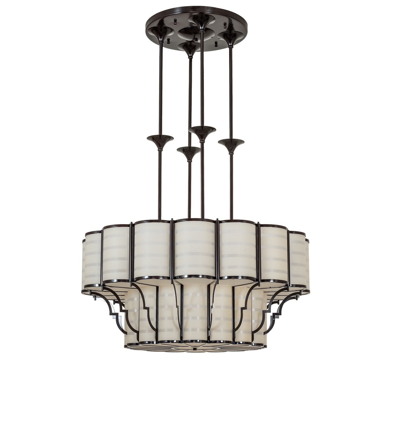 Meyda Tiffany - 275258 - LED Pendant - Alastair - Dark Bronze