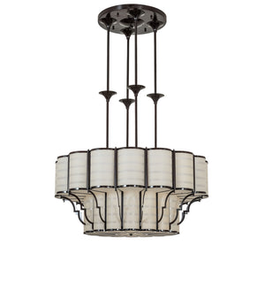 Meyda Tiffany - 275258 - LED Pendant - Alastair - Dark Bronze