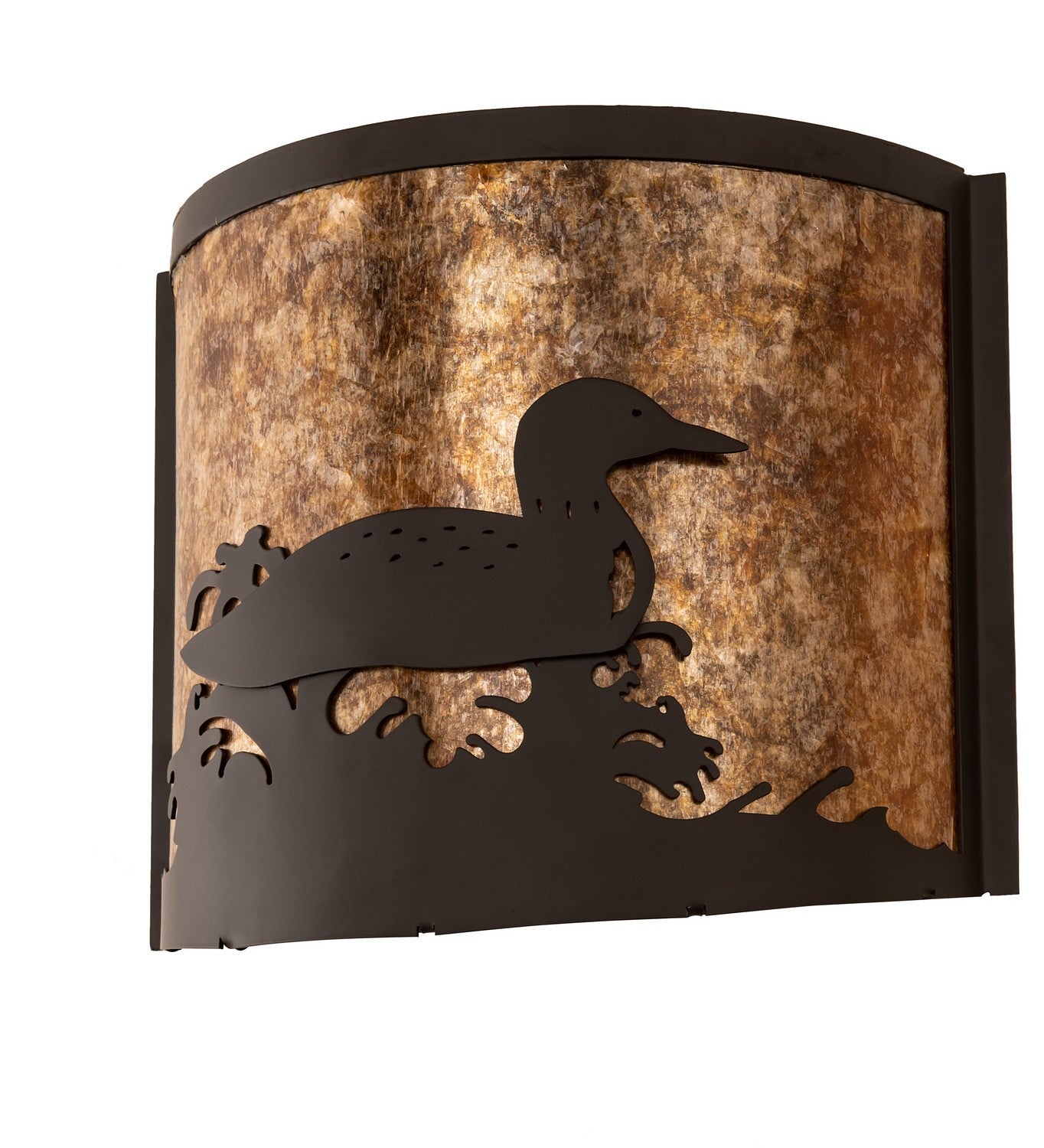 Meyda Tiffany - 277830 - One Light Wall Sconce - Loon - Oil Rubbed Bronze