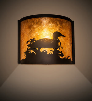 Meyda Tiffany - 277830 - One Light Wall Sconce - Loon - Oil Rubbed Bronze