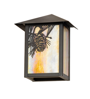 Meyda Tiffany - 95424 - LED Wall Sconce - Seneca - Craftsman Brown