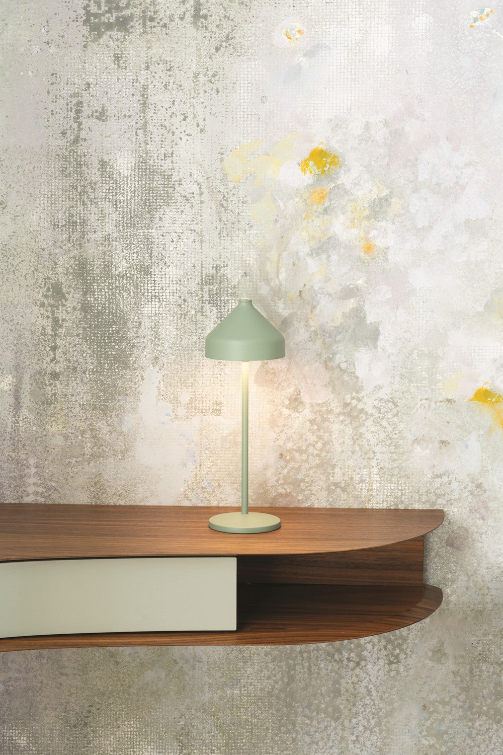 Zafferano - LD1090V3 - LED Table Lamp - Amelie - Mint Green