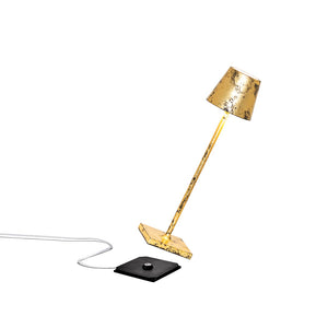 Zafferano - LD0490DFO - LED Table Lamp - Poldina - Gold and Black