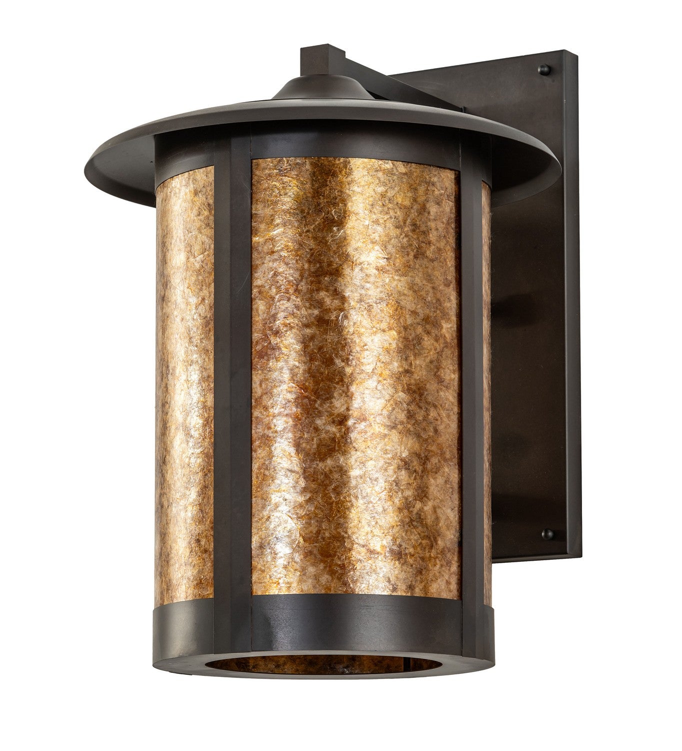 Meyda Tiffany - 270071 - One Light Wall Sconce - Fulton - Craftsman Brown