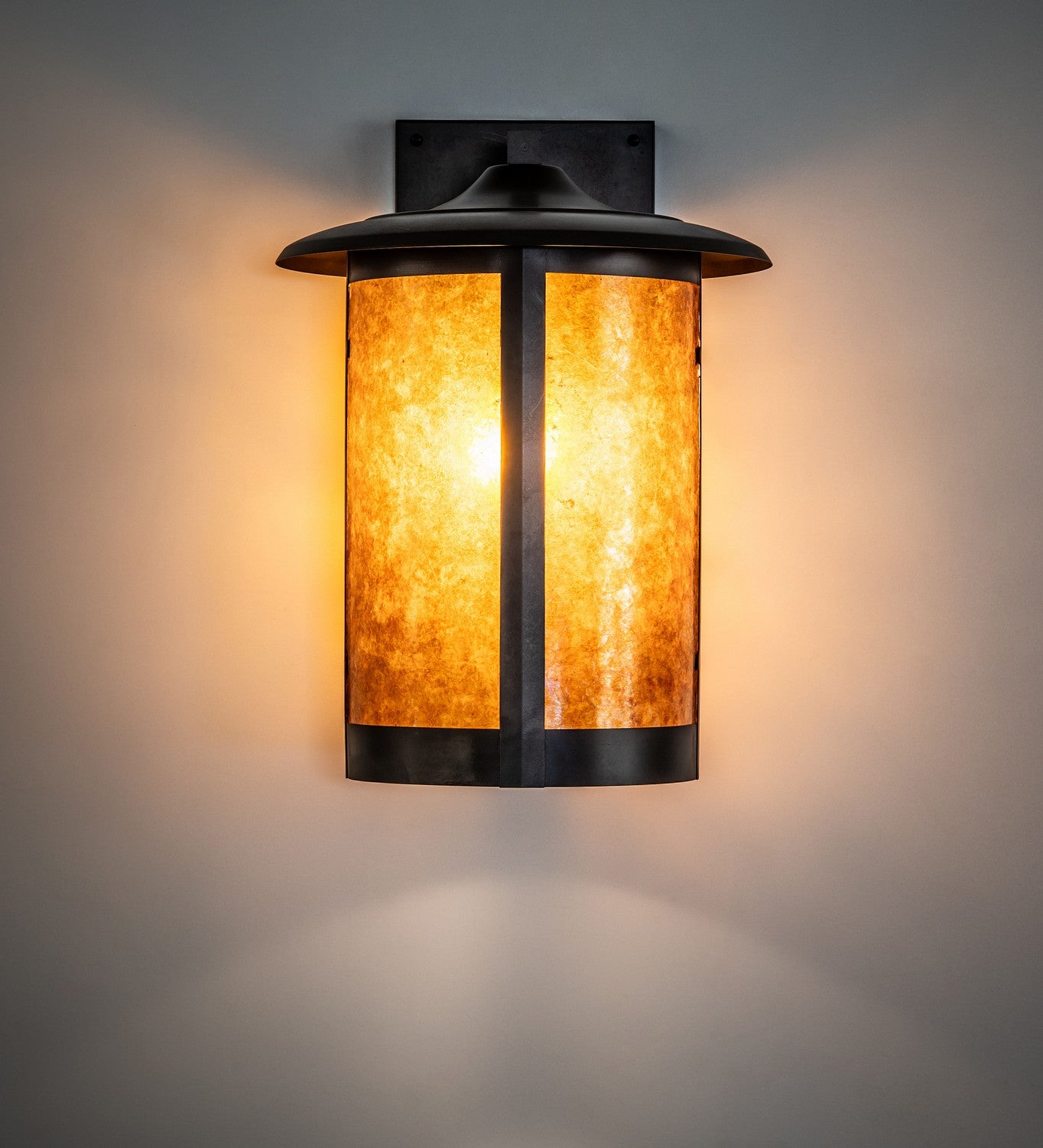 Meyda Tiffany - 270071 - One Light Wall Sconce - Fulton - Craftsman Brown