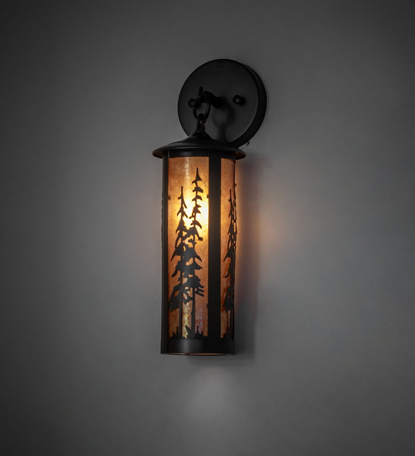 Meyda Tiffany - 270095 - One Light Wall Sconce - Fulton - Craftsman Brown