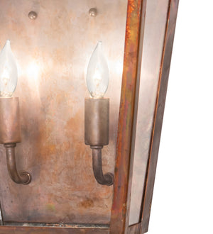 Meyda Tiffany - 273148 - Two Light Wall Sconce - Bastille - Vintage Copper