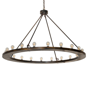 Meyda Tiffany - 274857 - 20 Light Chandelier - Loxley - Antique Black