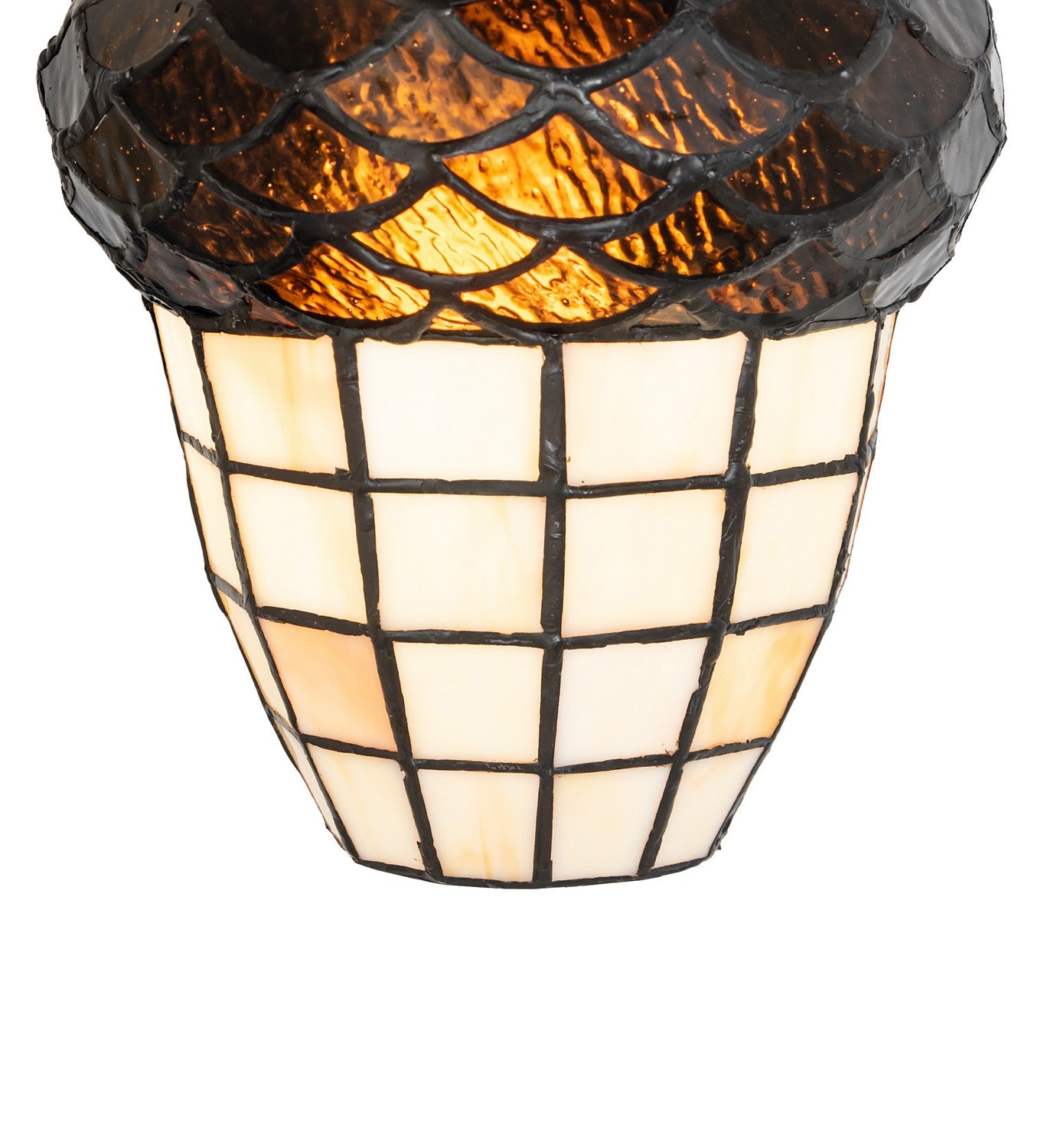 Meyda Tiffany - 275290 - One Light Flushmount - Oak Leaf & Acorn