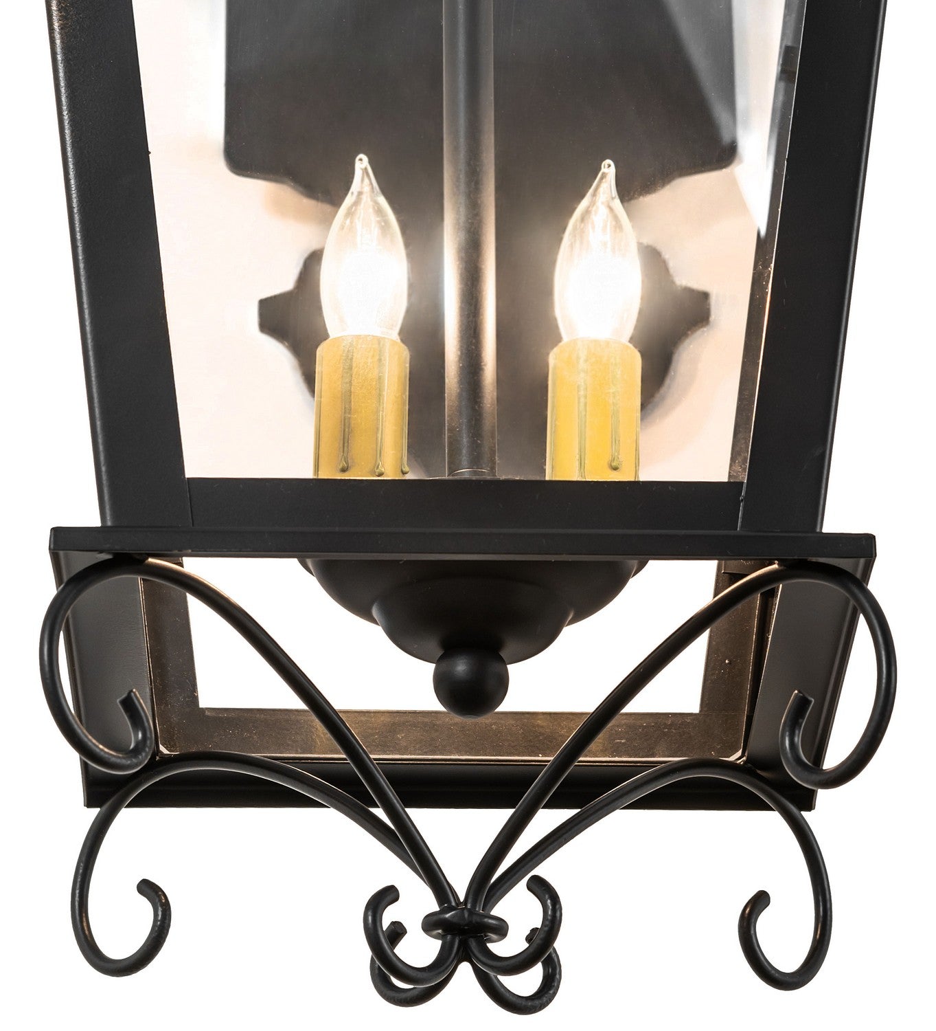 Meyda Tiffany - 275339 - Two Light Wall Sconce - Palermo - Blackwash