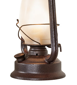 Meyda Tiffany - 275780 - One Light Mini Pendant - Miners Lantern - Distressed Rust