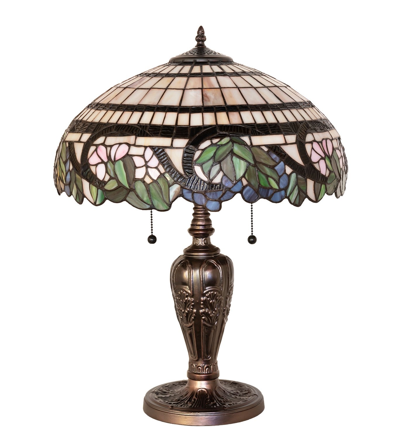 Meyda Tiffany - 97950 - Two Light Table Lamp - Handel Grapevine