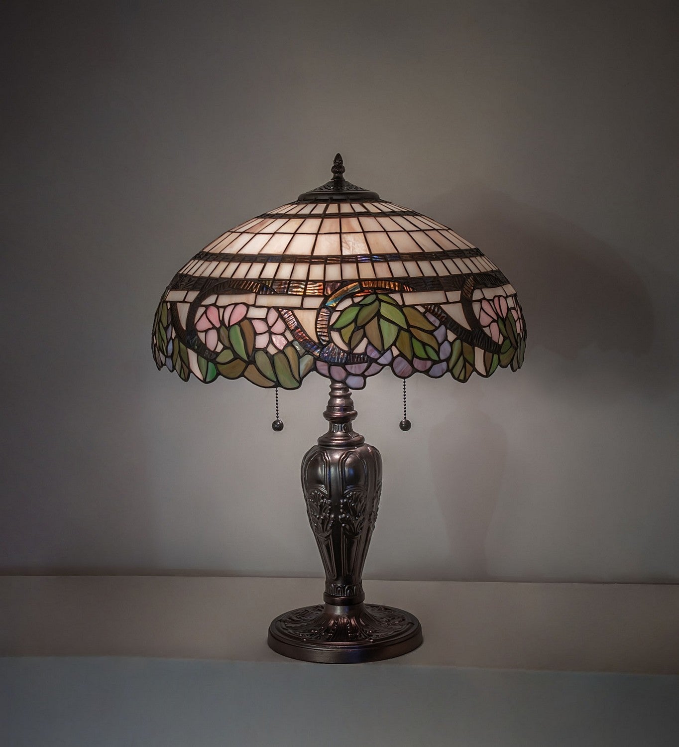 Meyda Tiffany - 97950 - Two Light Table Lamp - Handel Grapevine