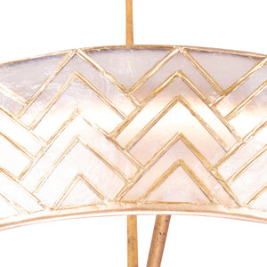 Kalco - 523155OL - LED Pendant - Geo - Oxidized Gold Leaf
