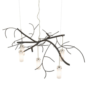 Meyda Tiffany - 273962 - Five Light Chandelier - Winter Solstice - Costello Black