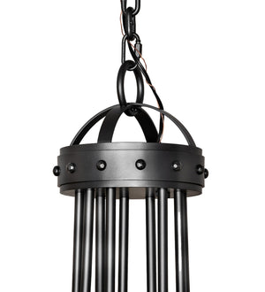 Meyda Tiffany - 276196 - 12 Light Chandelier - Nehring - Wrought Iron