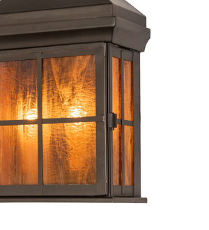 Meyda Tiffany - 276402 - Two Light Wall Sconce - Myles - Craftsman Brown