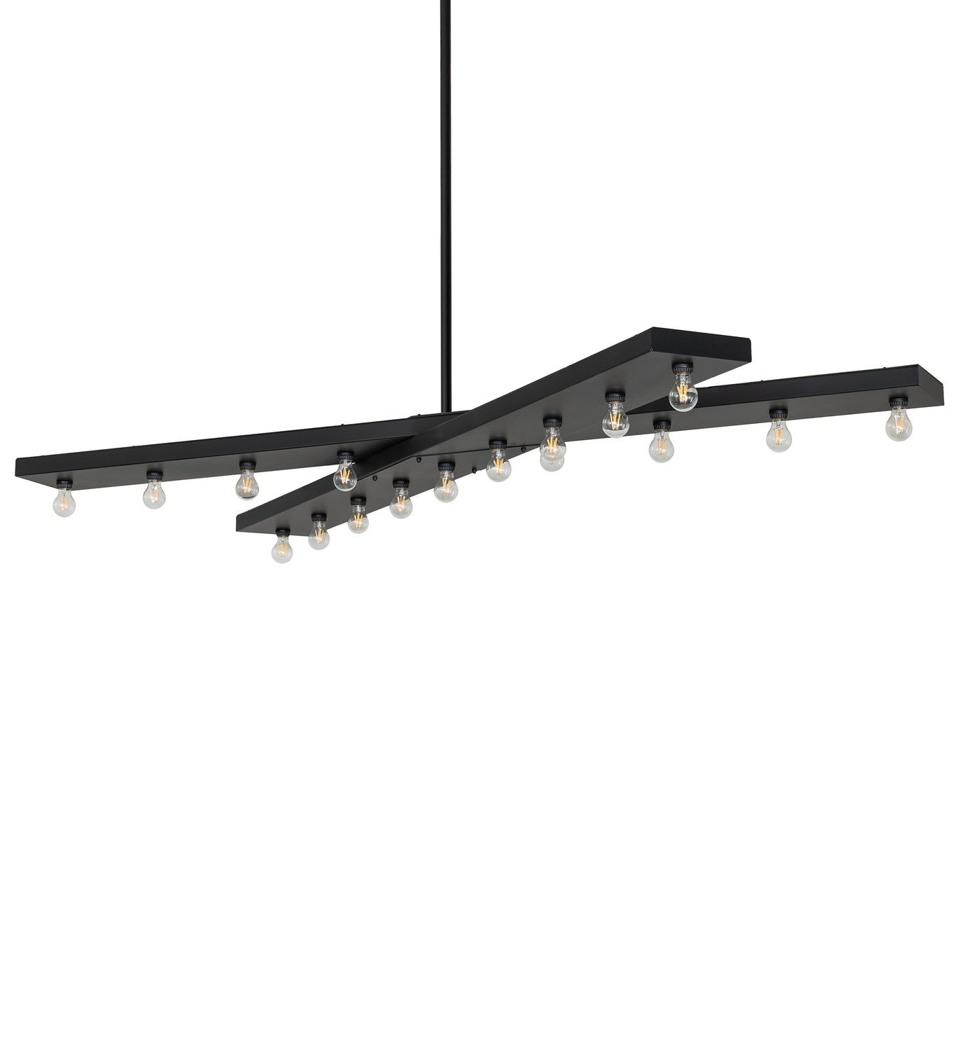 Meyda Tiffany - 276585 - 17 Light Chandelier - Caldero - Solar Black