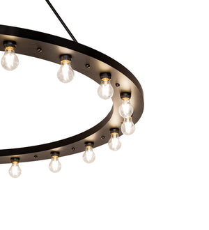 Meyda Tiffany - 276592 - 20 Light Chandelier - Loxley - Solar Black