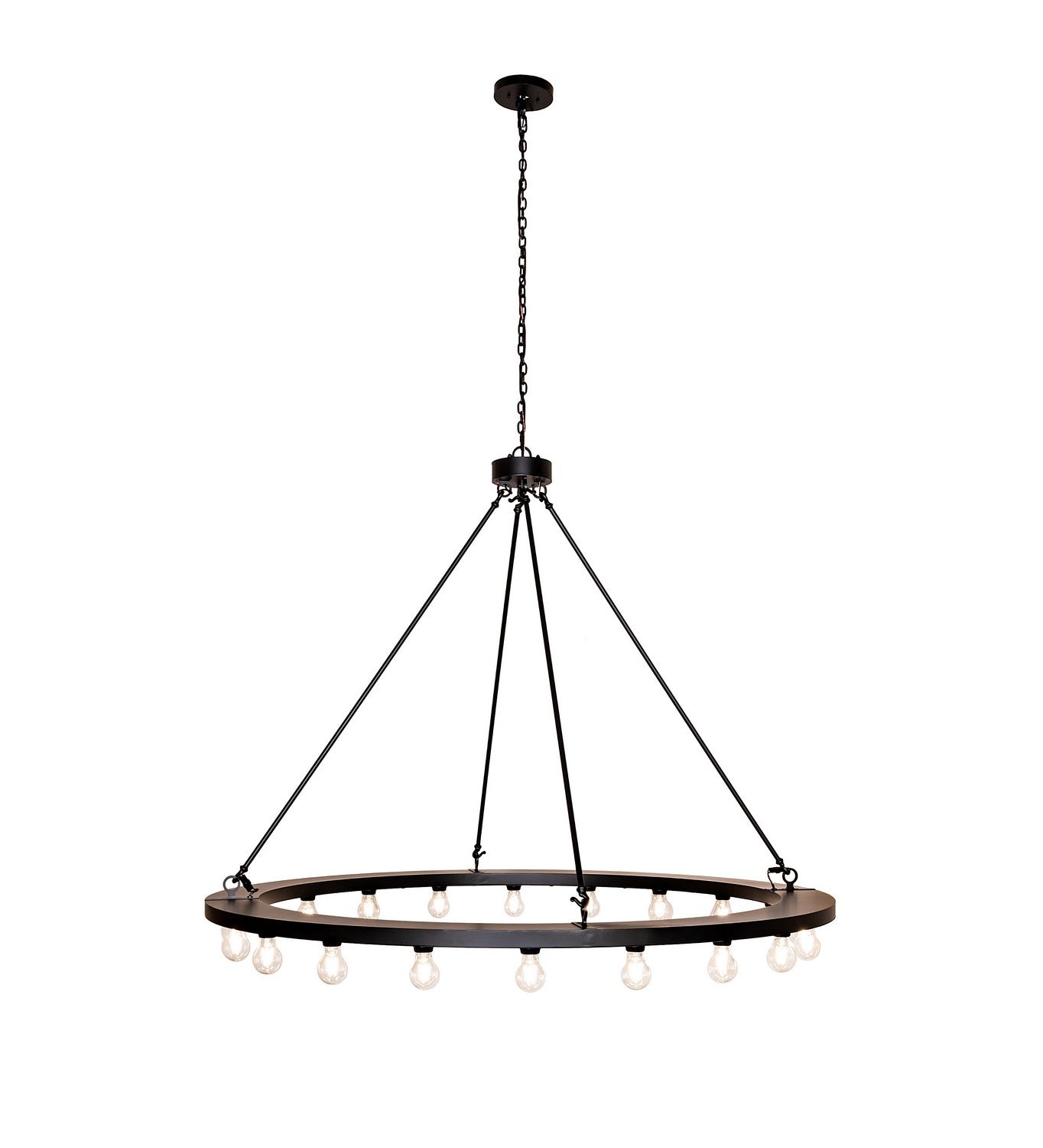 Meyda Tiffany - 276592 - 20 Light Chandelier - Loxley - Solar Black