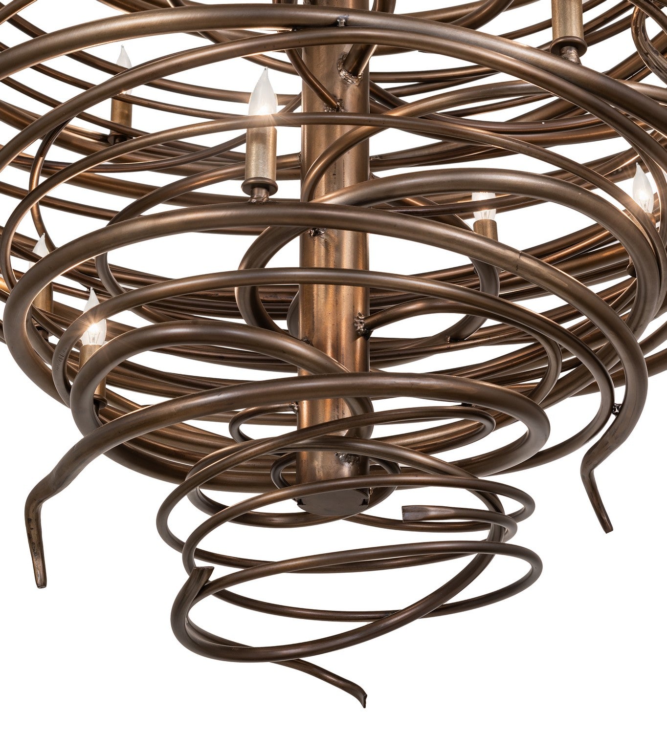 Meyda Tiffany - 278751 - 20 Light Chandelier - Cyclone - Antique Copper