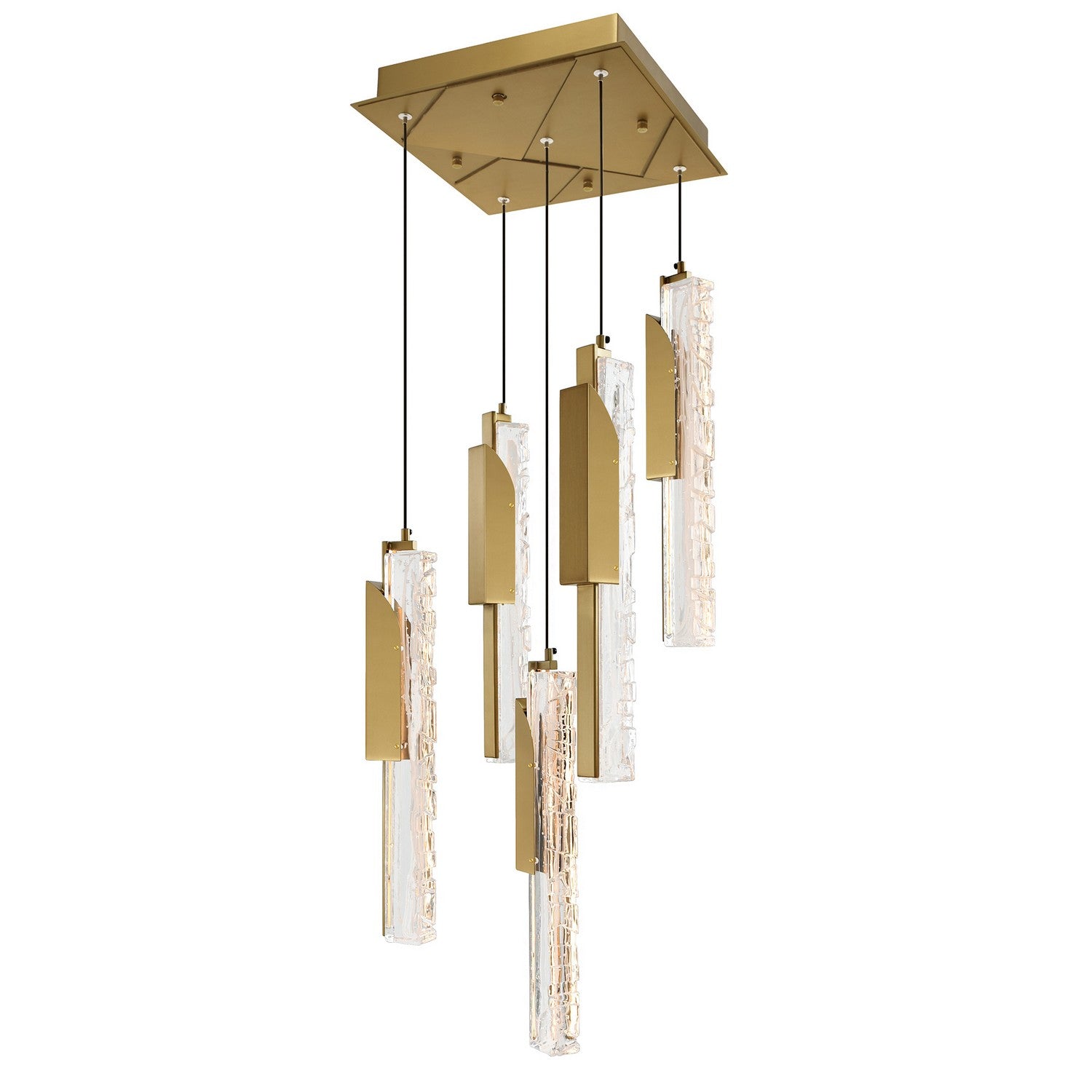 CWI Lighting - 1586P12-5-624 - LED Mini Pendant - Valira - Brass