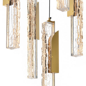 CWI Lighting - 1586P12-5-624 - LED Mini Pendant - Valira - Brass