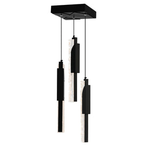 CWI Lighting - 1586P8-3-101 - LED Mini Pendant - Valira - Black