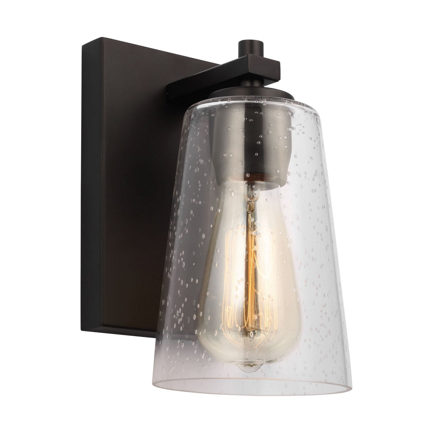 Visual Comfort Studio - VS24301MBK - One Light Wall Sconce - Mercer - Midnight Black