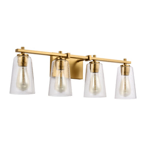 Visual Comfort Studio - VS24304BBS - Four Light Vanity - Mercer - Burnished Brass