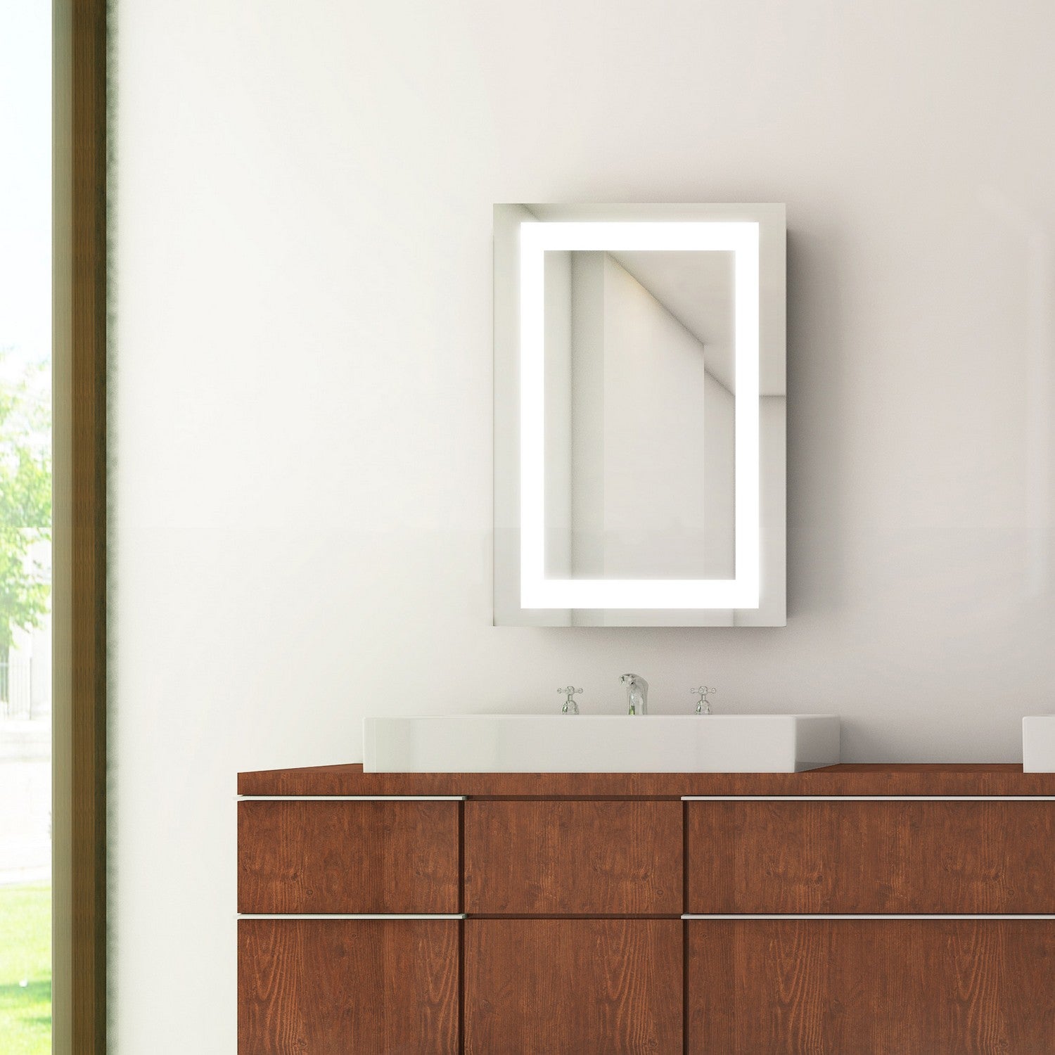 Electric Mirror - AMB-2330-LT - Mirrored Cabinet - Ambiance