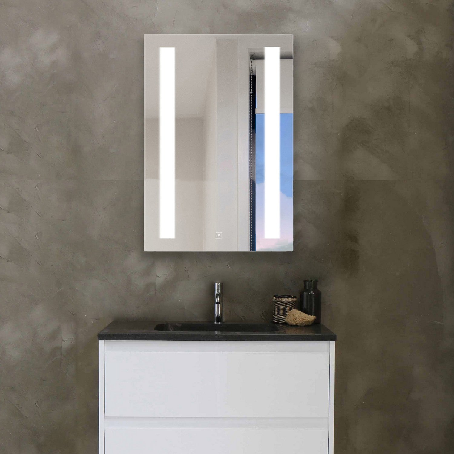 Electric Mirror - ASC-2330-TD-LT - Mirrored Cabinet - Ascension with Touch Dimming