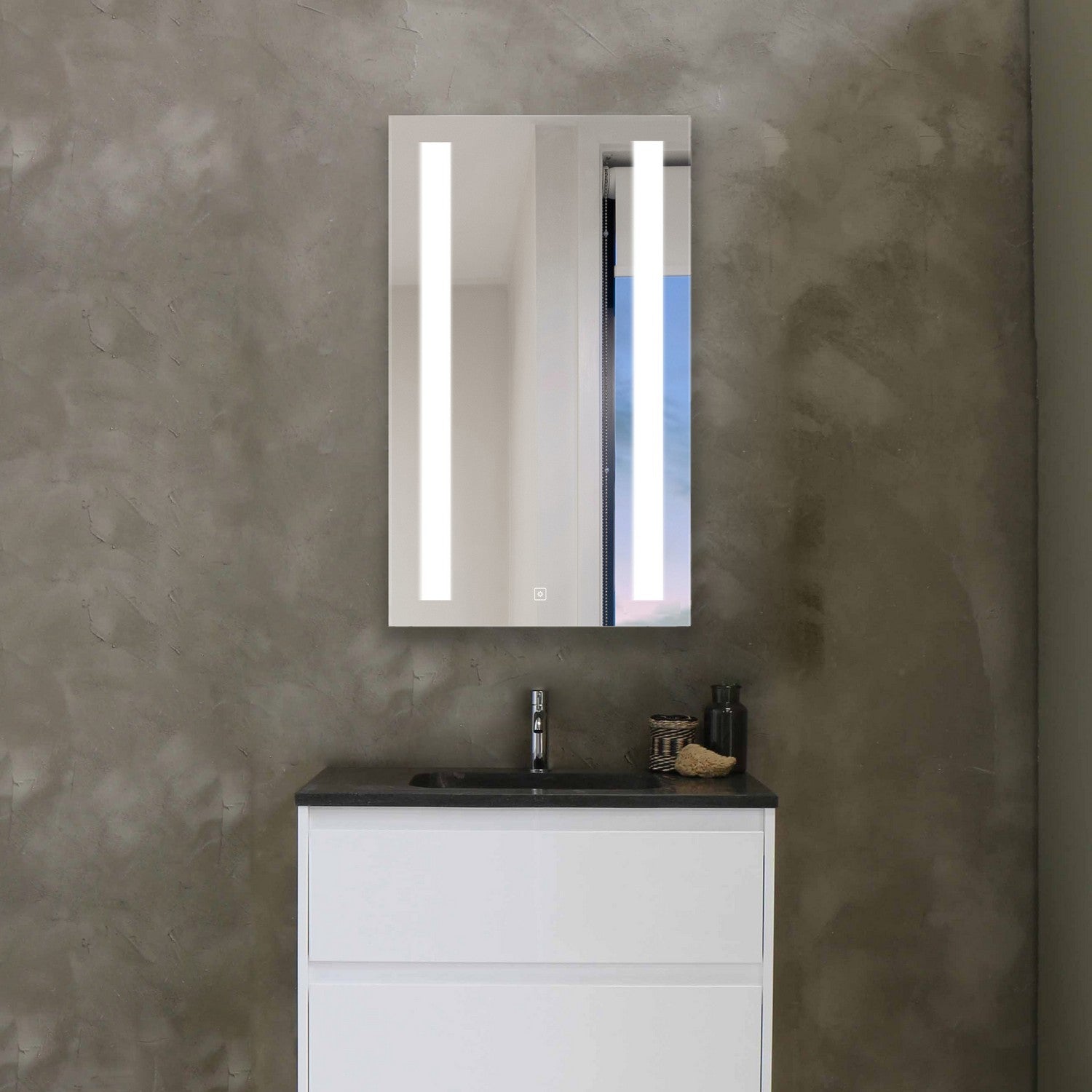 Electric Mirror - ASC-2340-TD-LT - Mirrored Cabinet - Ascension with Touch Dimming