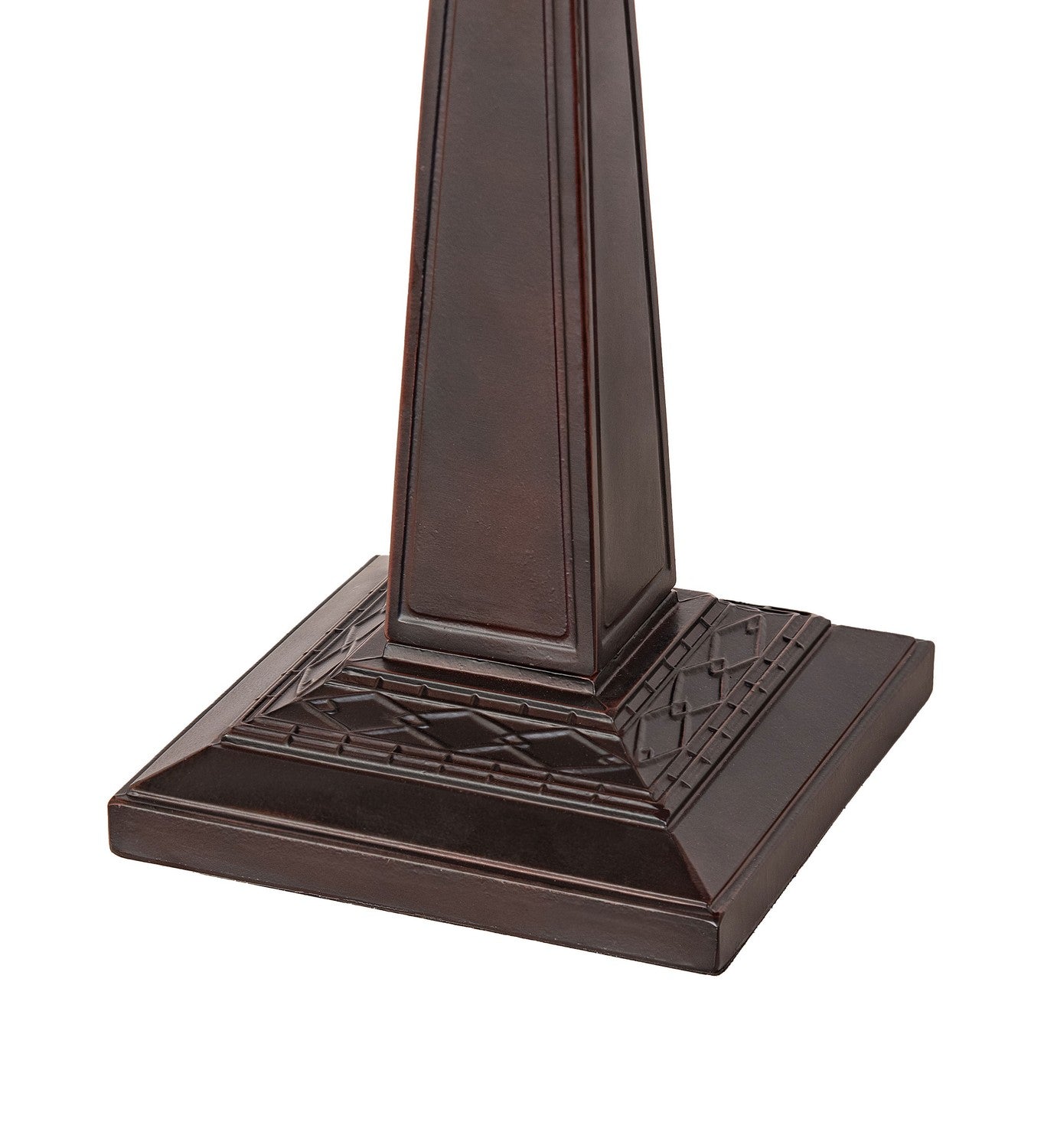 Meyda Tiffany - 138784 - Two Light Table Base - Mission - Mahogany Bronze