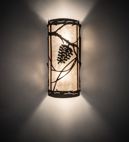 Meyda Tiffany - 258144 - Two Light Wall Sconce - Distressed Chestnut