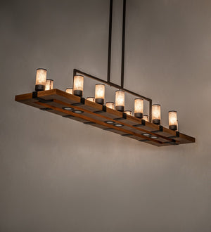 Meyda Tiffany - 273230 - 14 Light Chandelier - Grand Terrace - Oil Rubbed Bronze/English Chestnut