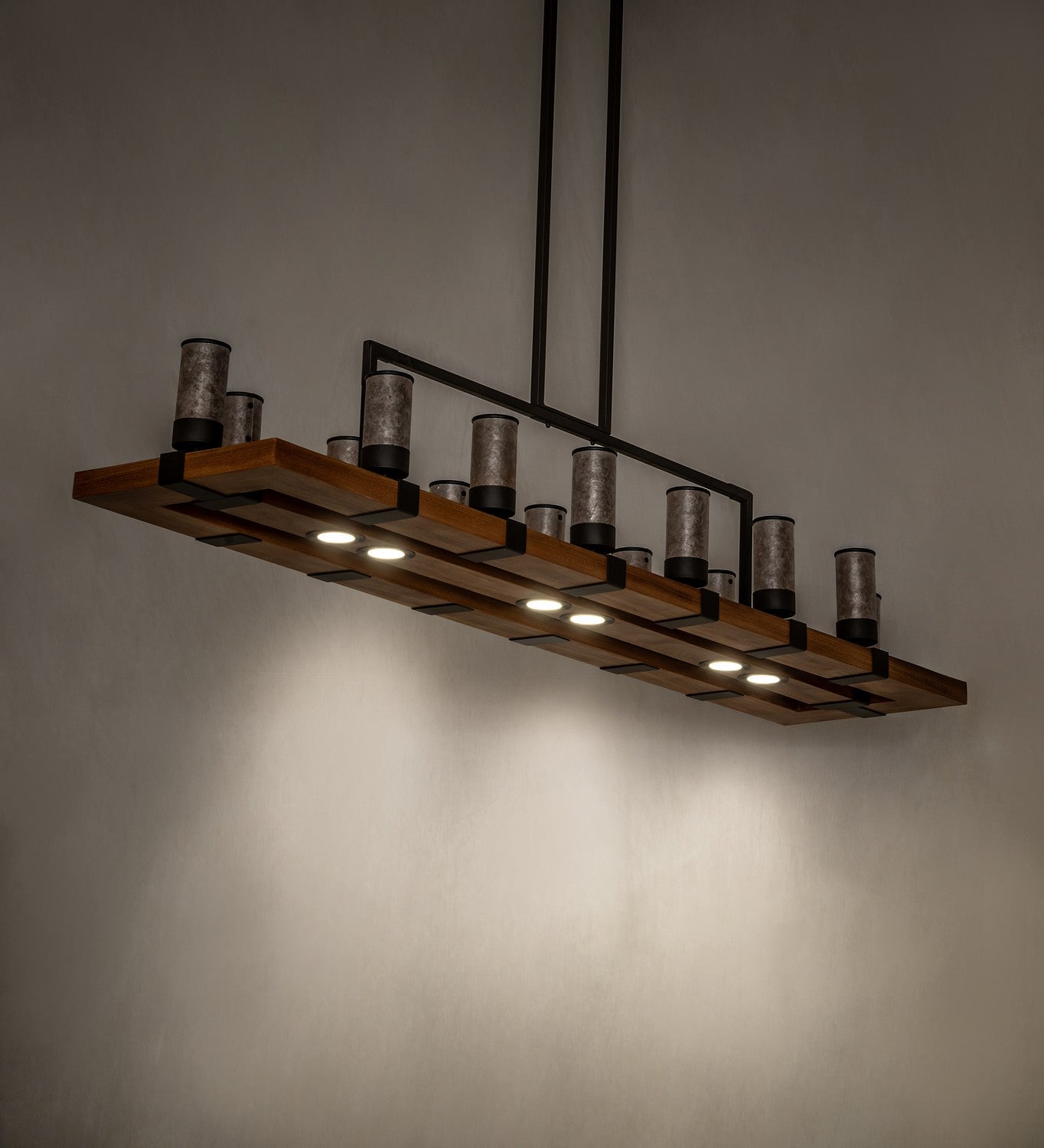 Meyda Tiffany - 273230 - 14 Light Chandelier - Grand Terrace - Oil Rubbed Bronze/English Chestnut