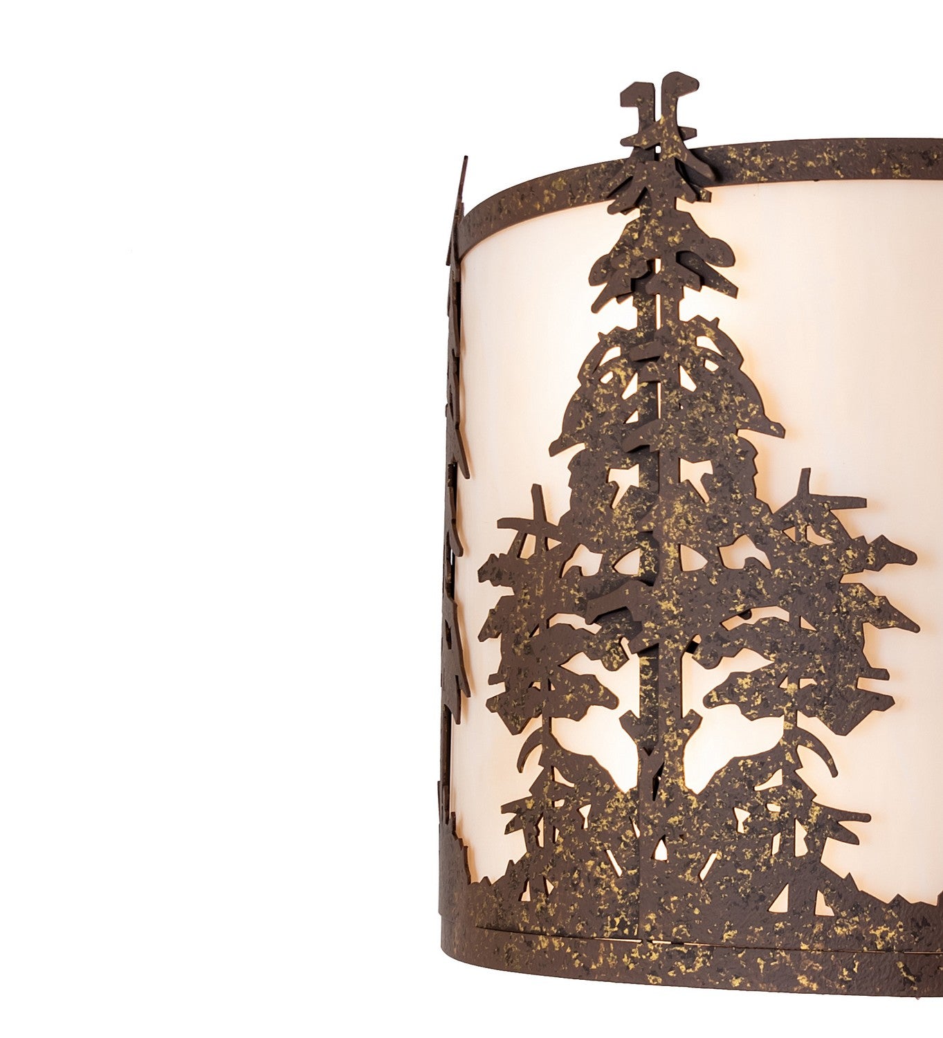 Meyda Tiffany - 274298 - Two Light Wall Sconce - Tall Pines - Pompeii Gold