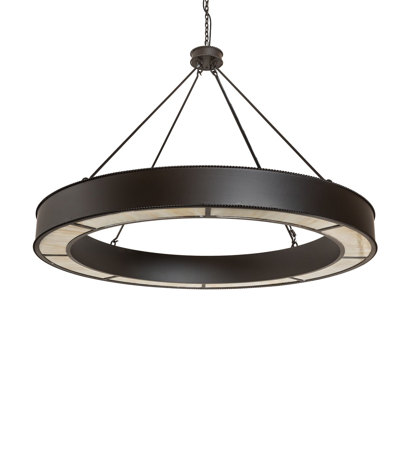 Meyda Tiffany - 274559 - LED Chandelier - Loxley - Oil Rubbed Bronze