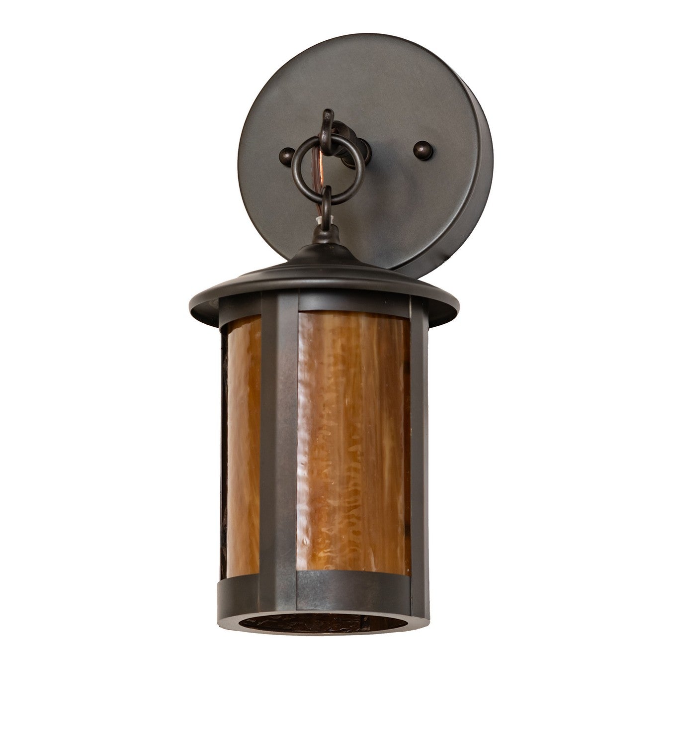 Meyda Tiffany - 276323 - One Light Wall Sconce - Fulton - Craftsman Brown